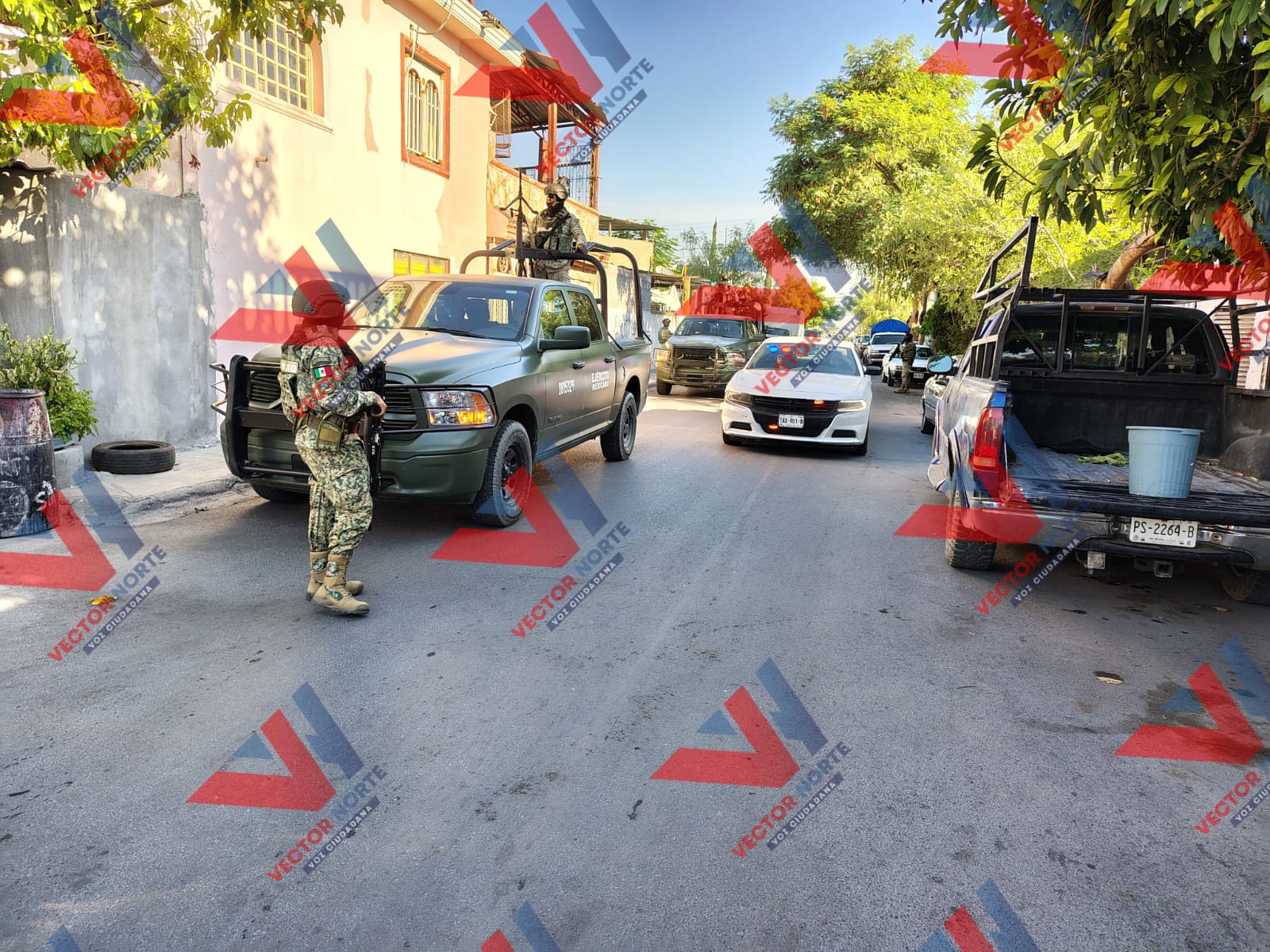 Hombre es asesinado a balazos en su domicilio en Apodaca - Vector Norte